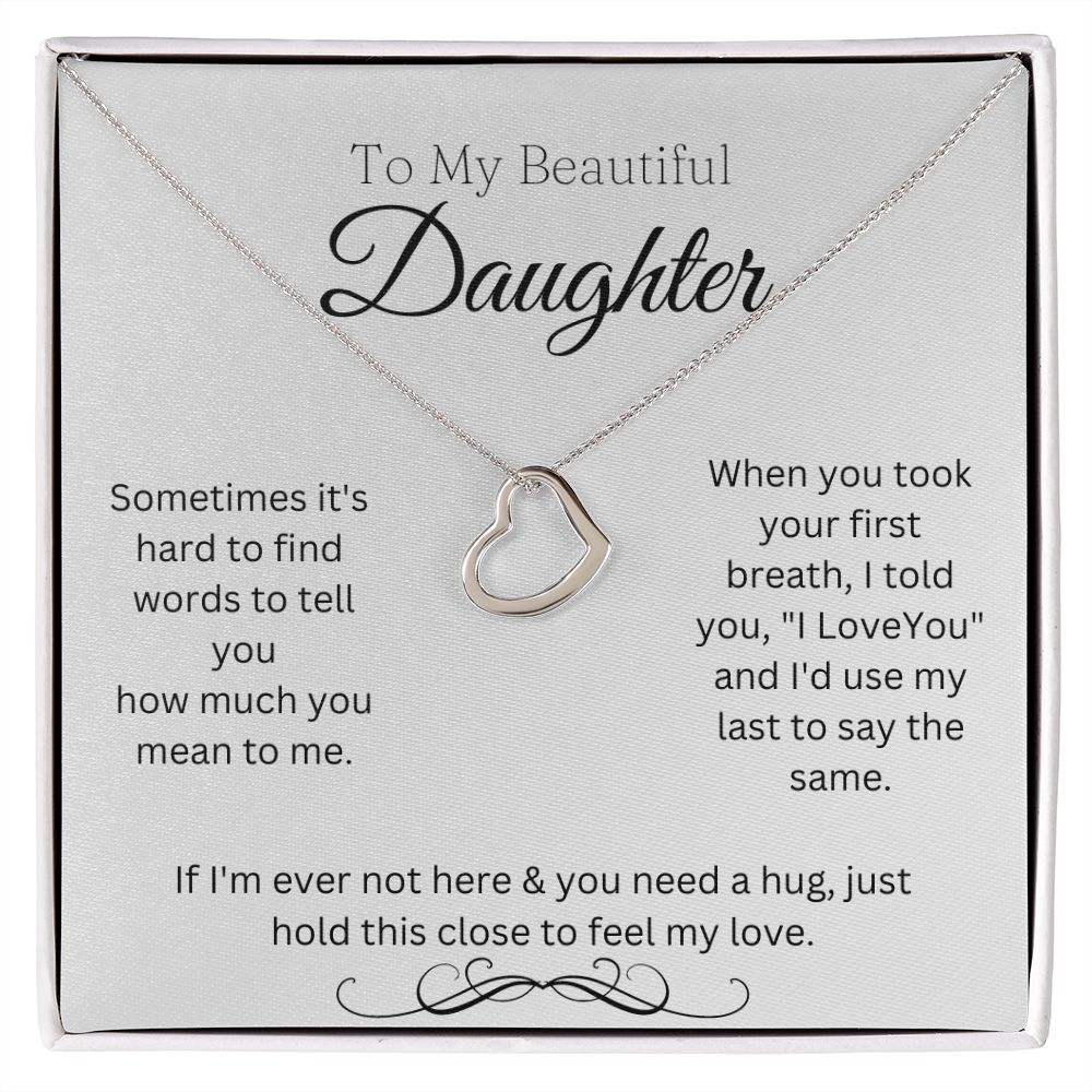 My Beautiful Daughter Necklace