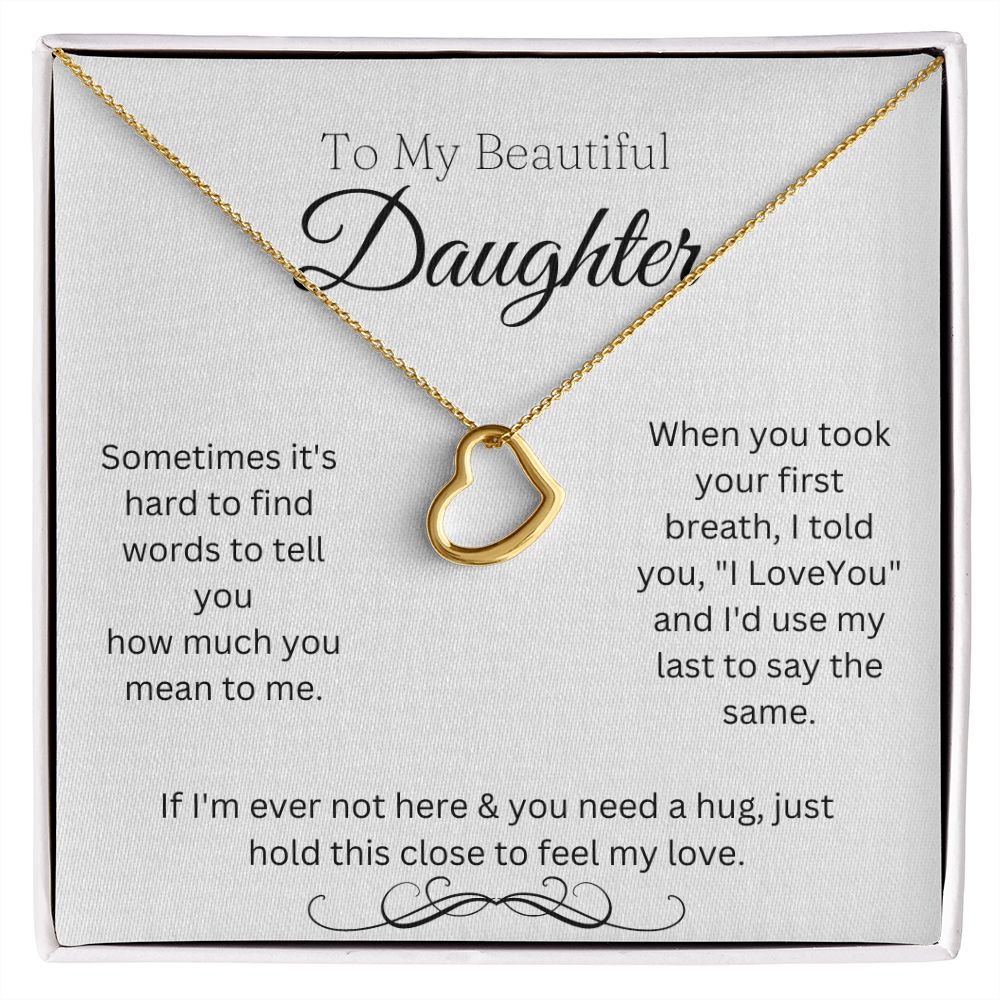 My Beautiful Daughter Necklace