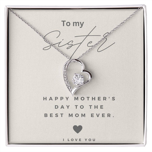 Sister Mother's Day Necklace